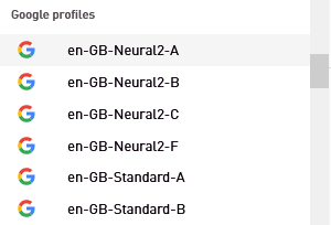 Google's Neural2 TTS Voices for English (UK)