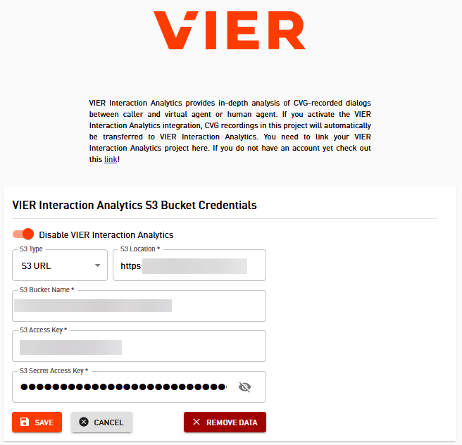 link VIER Interaction Analytics