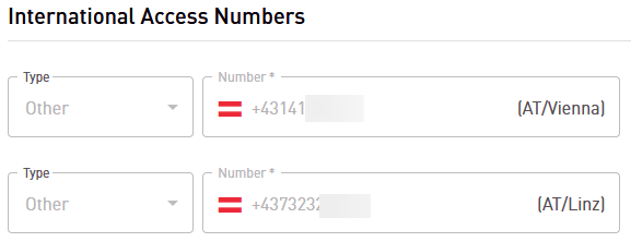 country and city of phone number